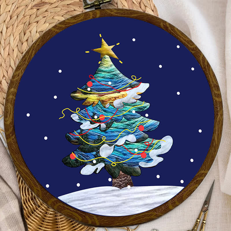 Rubbyoo Embroidery Kit - Merry Christmas Tree - image 3