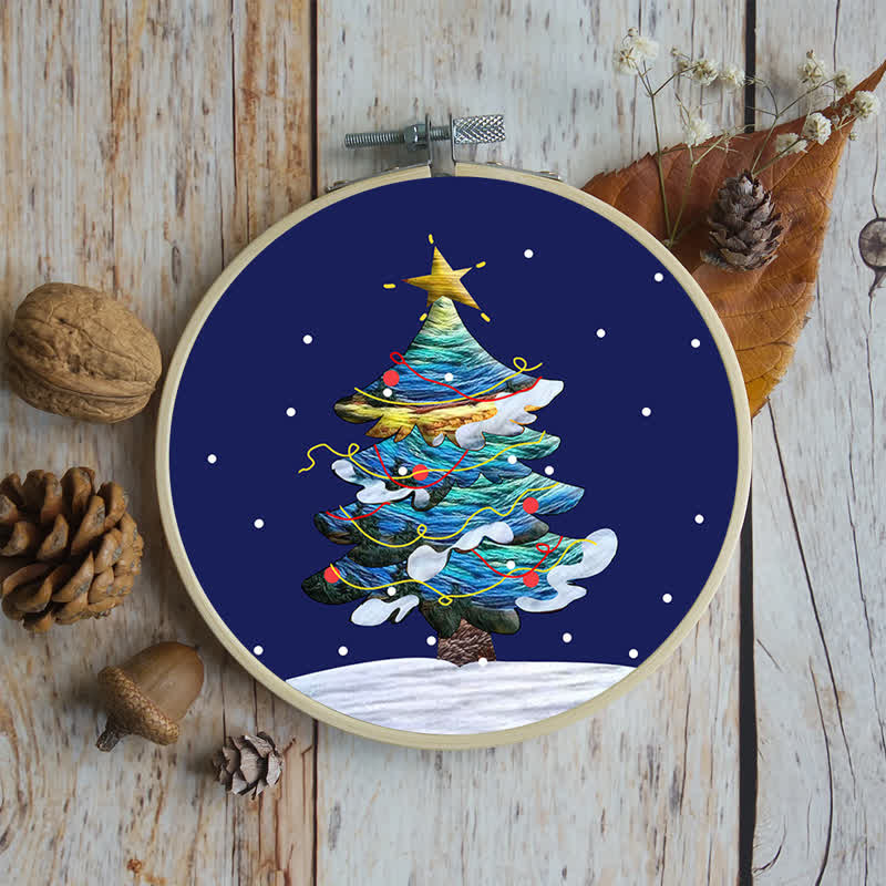 Rubbyoo Embroidery Kit - Merry Christmas Tree - image 6