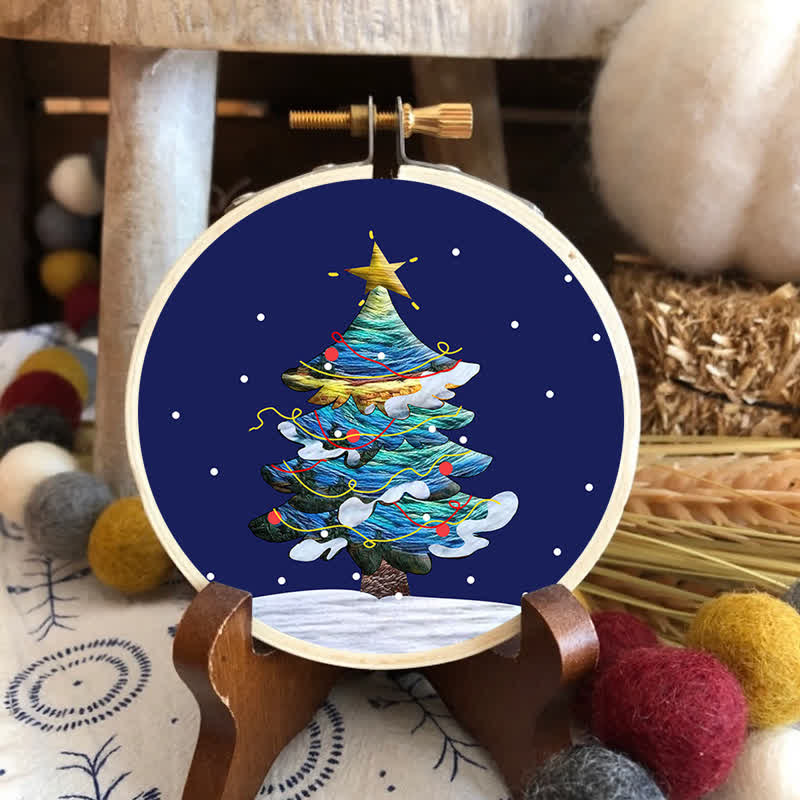 Rubbyoo Embroidery Kit - Merry Christmas Tree - image 2