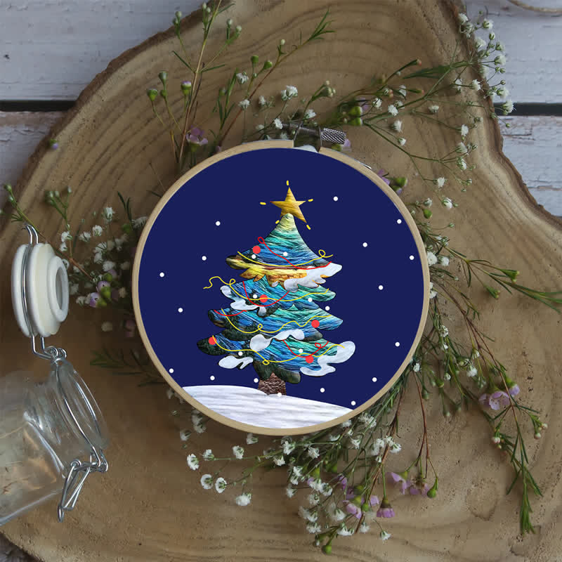 Rubbyoo Embroidery Kit - Merry Christmas Tree - image 7