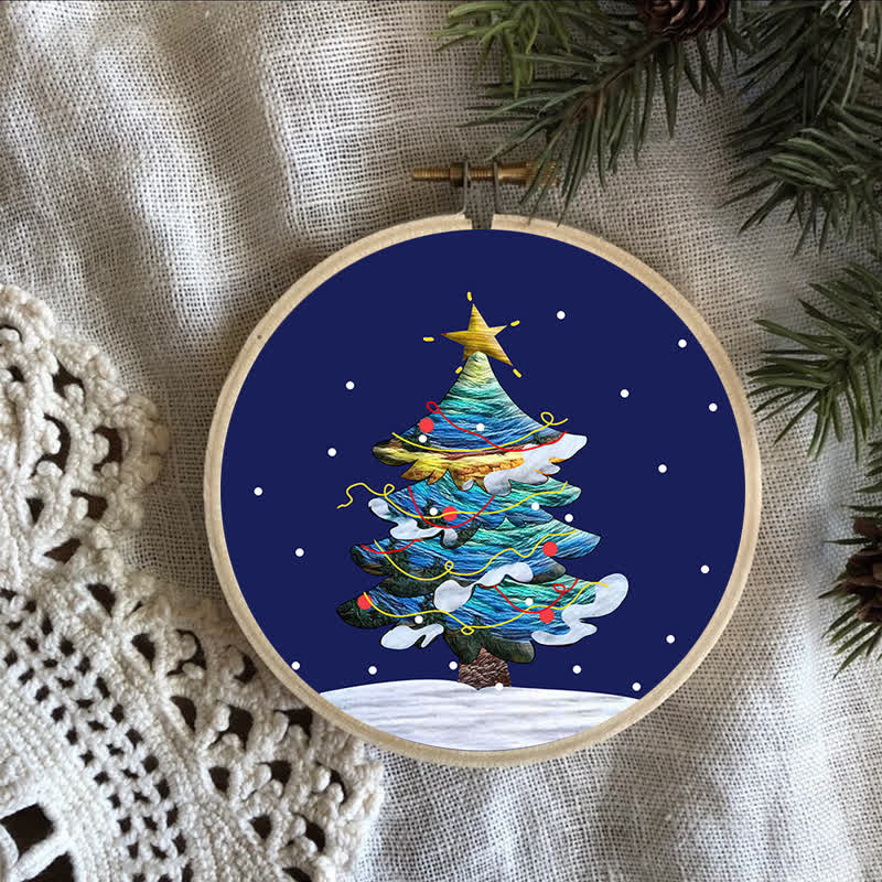 Rubbyoo Embroidery Kit - Merry Christmas Tree - image 8