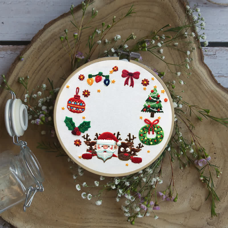 Rubbyoo Embroidery Kit - Topumt Christmas - image 6