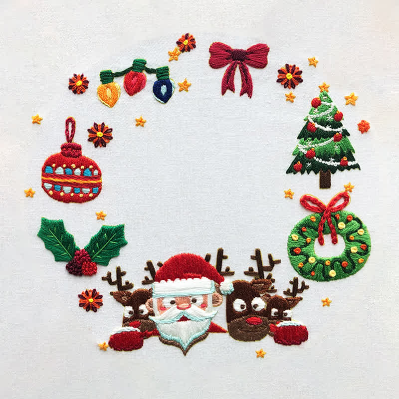 Rubbyoo Embroidery Kit - Topumt Christmas - image 4