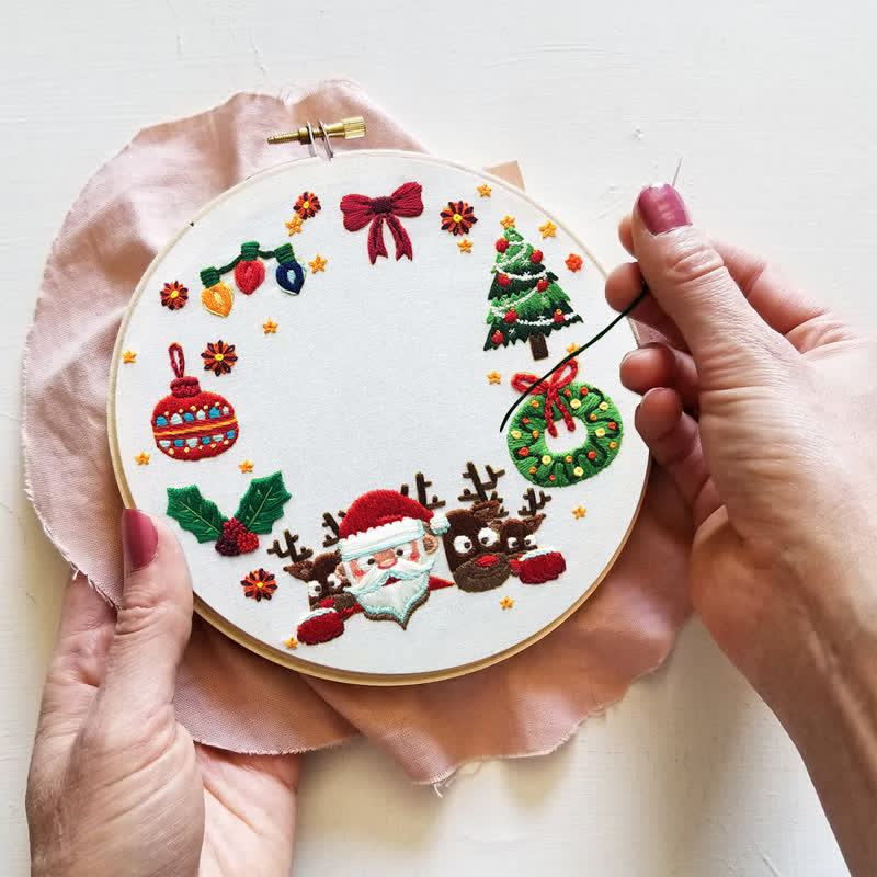 Rubbyoo Embroidery Kit - Topumt Christmas - image 3