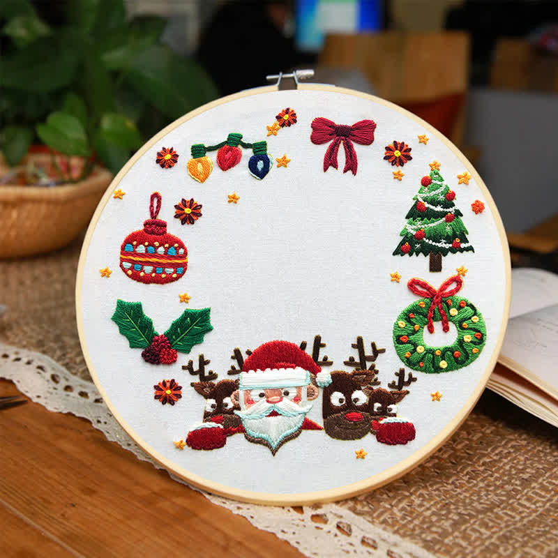 Rubbyoo Embroidery Kit - Topumt Christmas - image 2