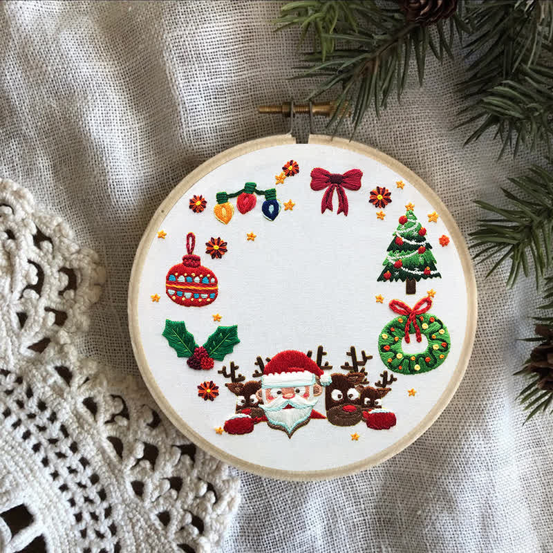 Rubbyoo Embroidery Kit - Topumt Christmas - image 8