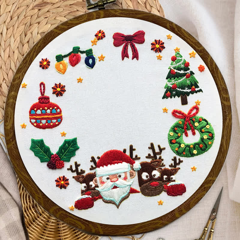 Rubbyoo Embroidery Kit - Topumt Christmas - image 9