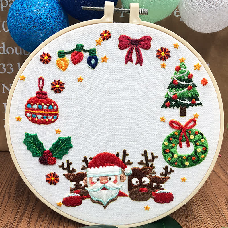 Rubbyoo Embroidery Kit - Topumt Christmas - image 10