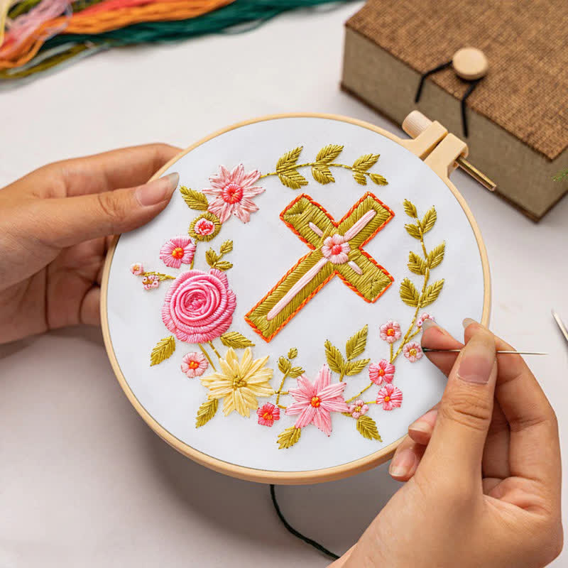 Rubbyoo Embroidery Kit - Christian - image 2