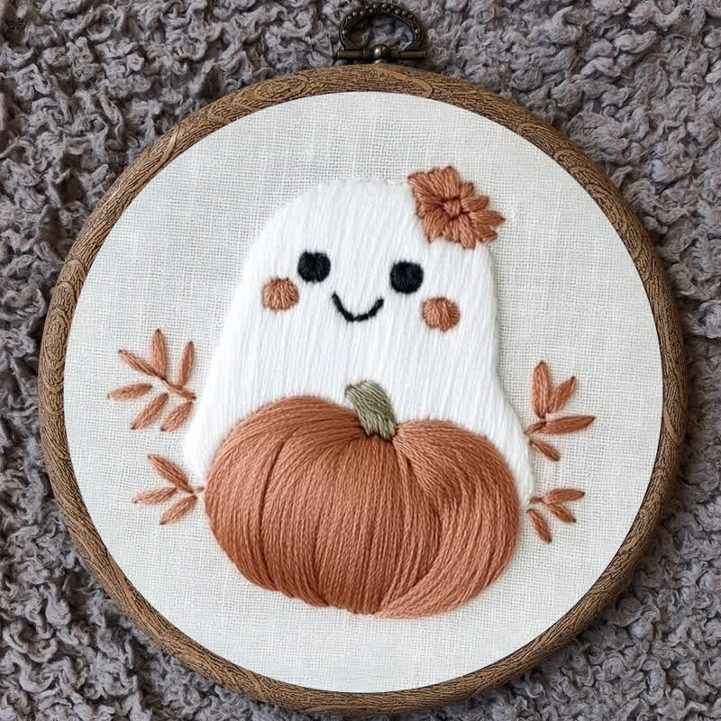 Rubbyoo Embroidery Kit - Cute Ghost - image 8