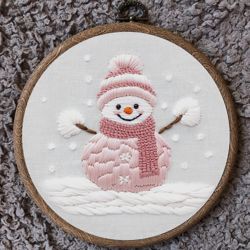 Rubbyoo Embroidery Kit - Cute Snowman - image 8
