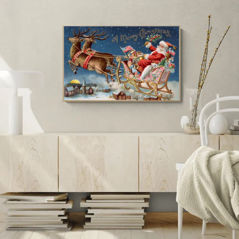 Rubbyoo Santa's Christmas Wonderland - Wooden Jigsaw Puzzle - image 6