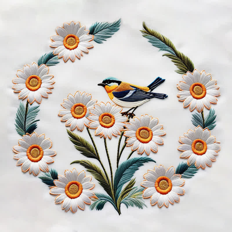 Rubbyoo Embroidery Kit - Garden Bird - image 5