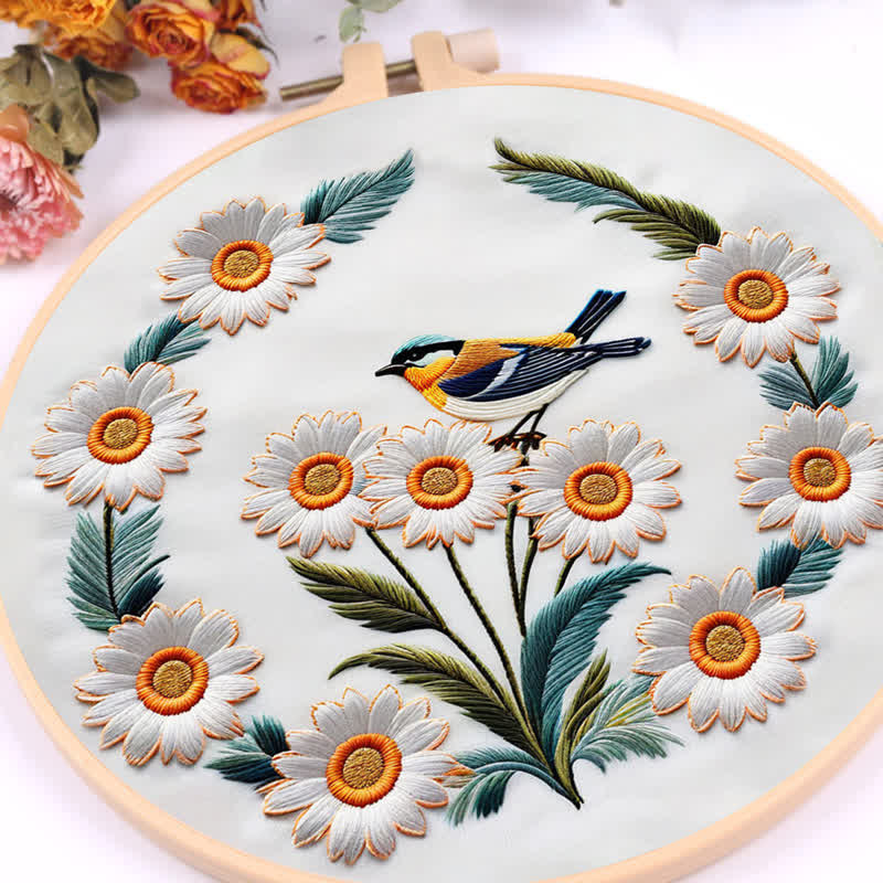 Rubbyoo Embroidery Kit - Garden Bird - image 9