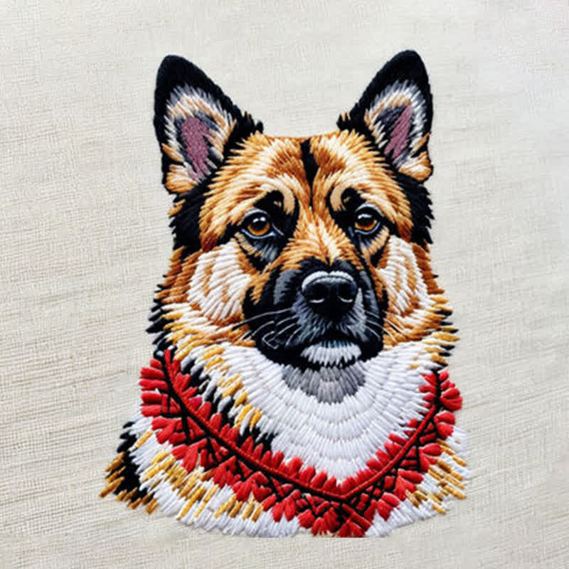 Rubbyoo Embroidery Kit - German Shepherd - image 9