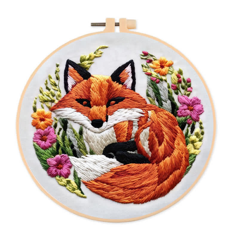Rubbyoo Embroidery Kit - Fox - image 0