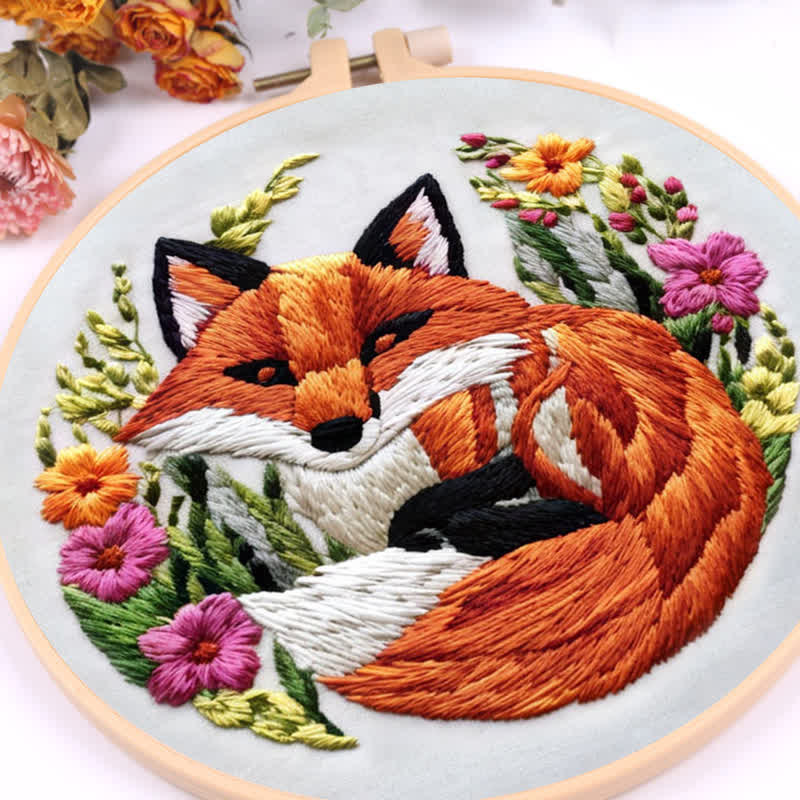 Rubbyoo Embroidery Kit - Fox - image 4