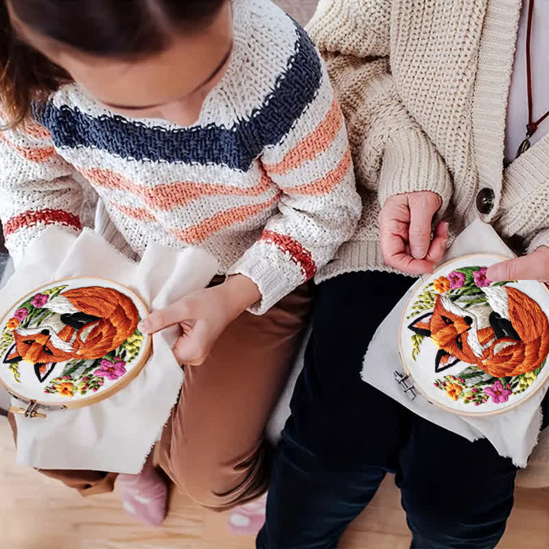 Rubbyoo Embroidery Kit - Fox - image 5