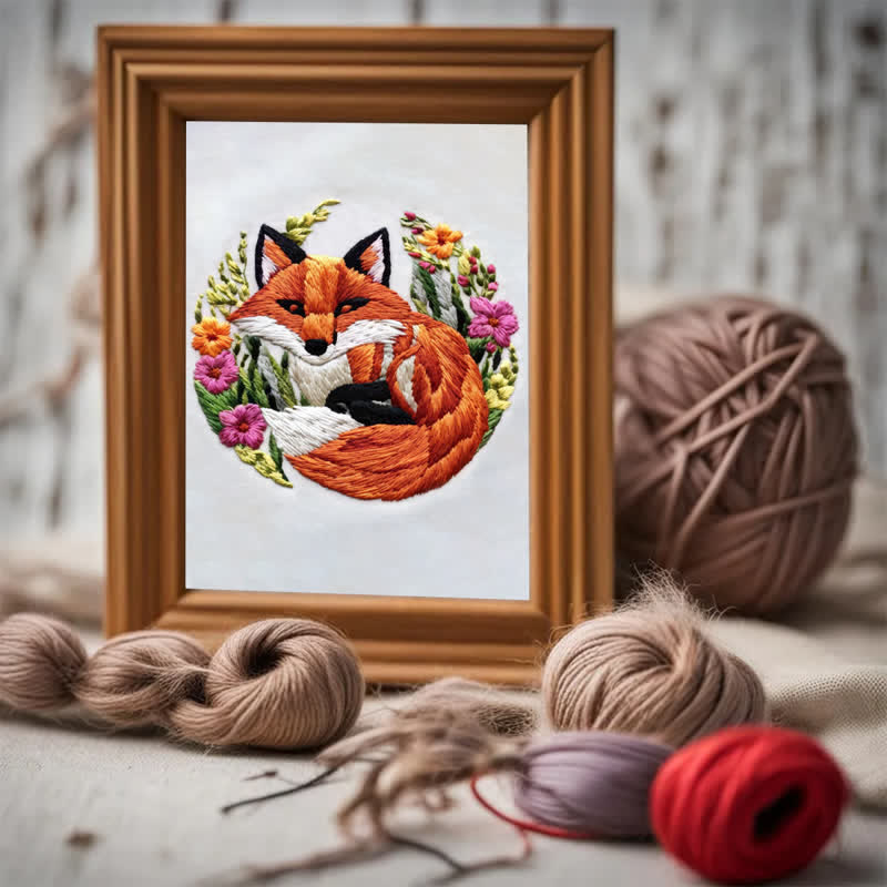 Rubbyoo Embroidery Kit - Fox - image 3