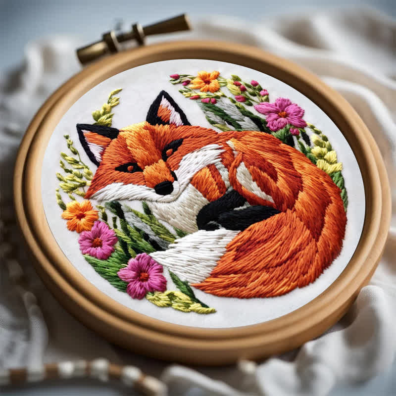 Rubbyoo Embroidery Kit - Fox - image 7