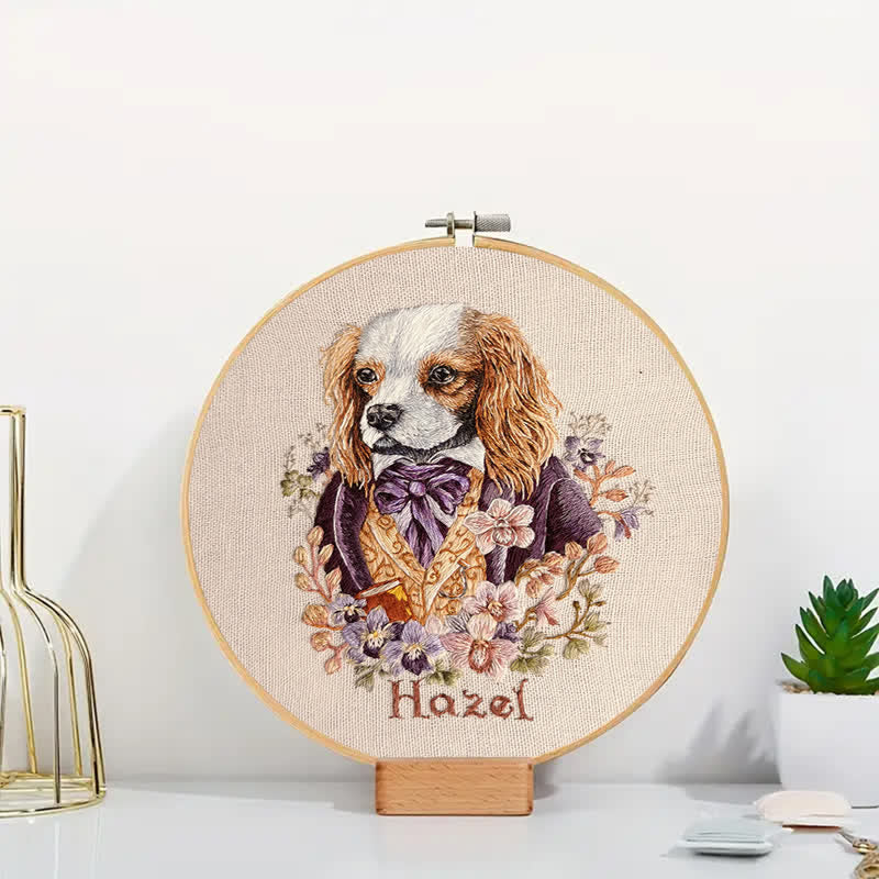 Rubbyoo Embroidery Kit - Cavalier King Charles - image 1
