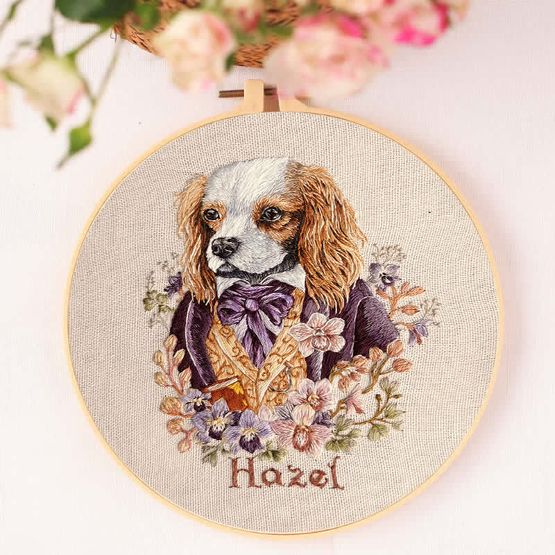 Rubbyoo Embroidery Kit - Cavalier King Charles - image 4