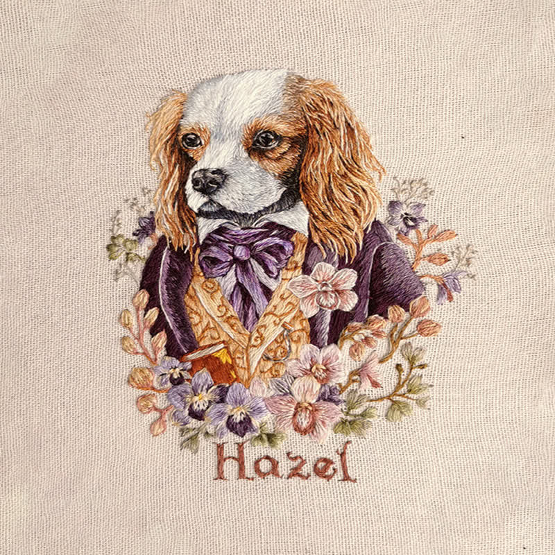 Rubbyoo Embroidery Kit - Cavalier King Charles - image 9
