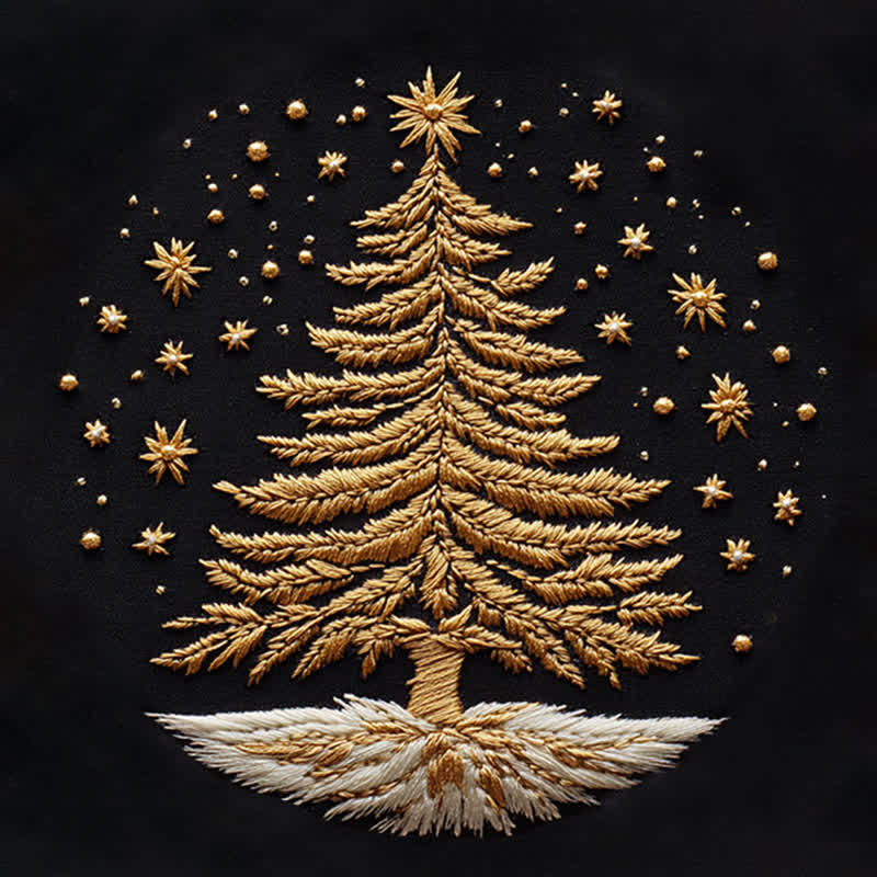 Rubbyoo Embroidery Kit - Christmas tree1 - image 9