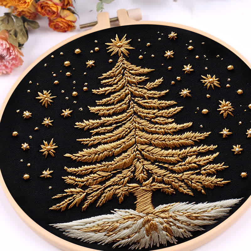 Rubbyoo Embroidery Kit - Christmas tree1 - image 8