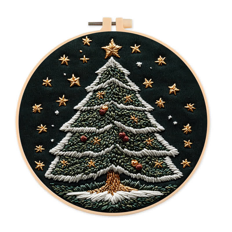 Rubbyoo Embroidery Kit - Christmas tree2 - image 0