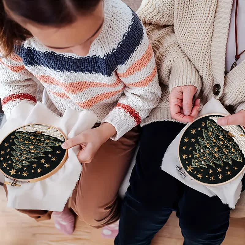 Rubbyoo Embroidery Kit - Christmas tree3 - image 4