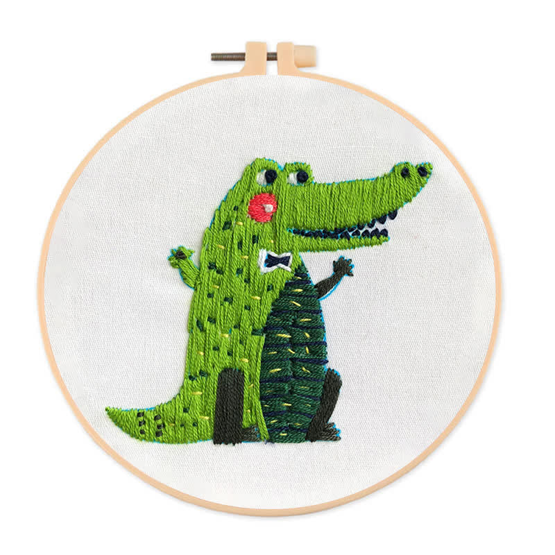 Rubbyoo Embroidery Kit - Alligator - image 0