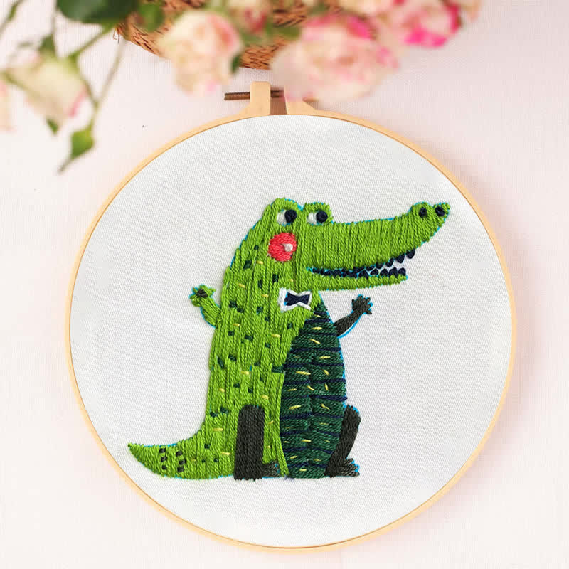 Rubbyoo Embroidery Kit - Alligator - image 4