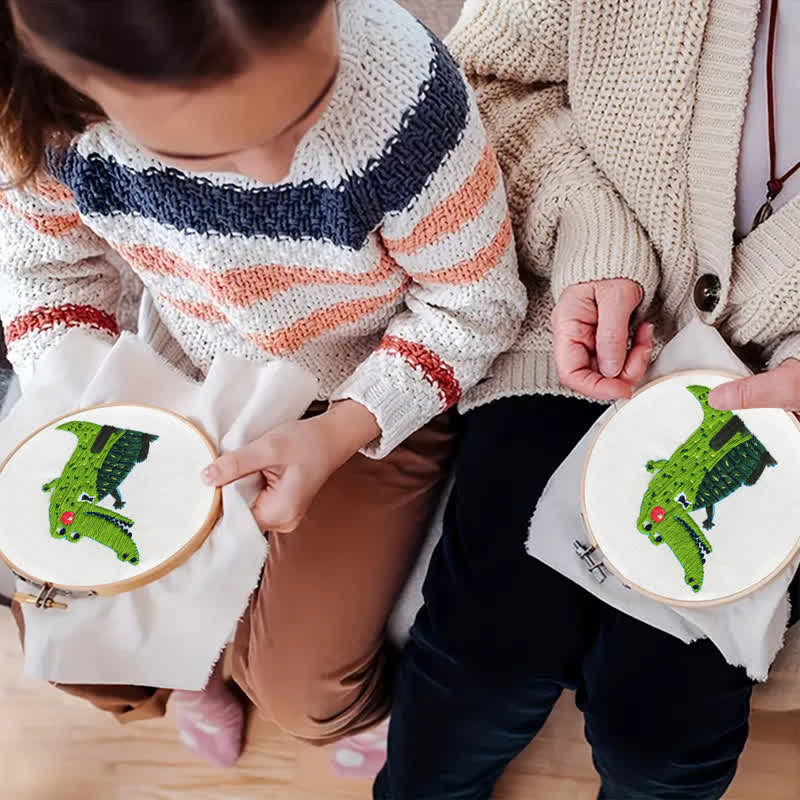 Rubbyoo Embroidery Kit - Alligator - image 6