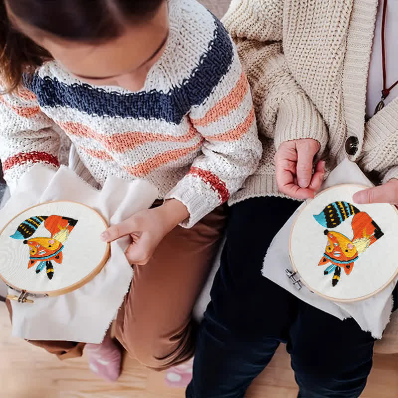 Rubbyoo Embroidery Kit - Cute Fox - image 5