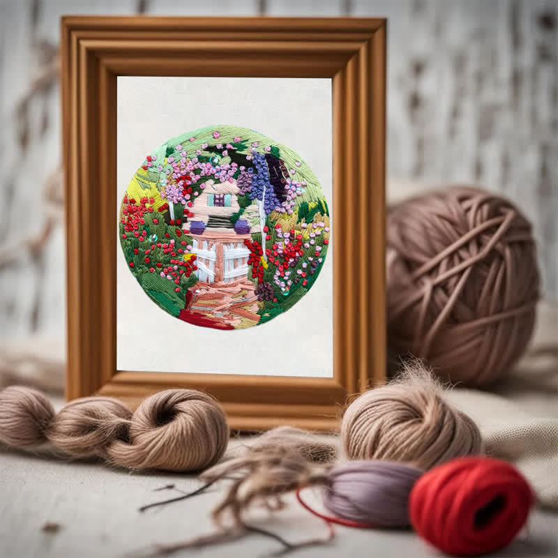 Rubbyoo Embroidery Kit - Secret Garden, House - image 9