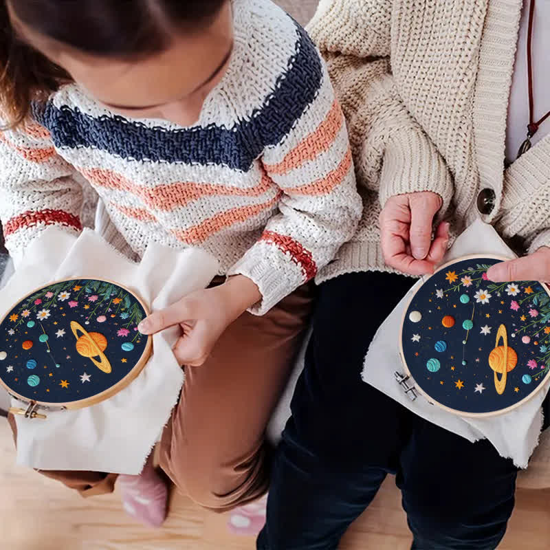 Rubbyoo Embroidery Kit - Planets and Stars - image 2