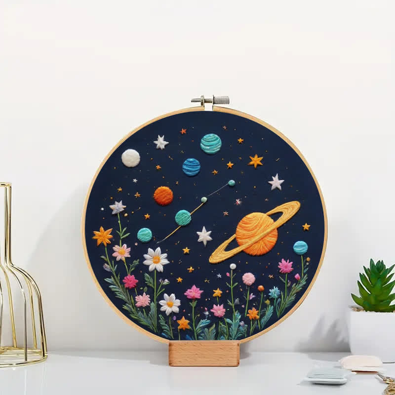 Rubbyoo Embroidery Kit - Planets and Stars - image 6