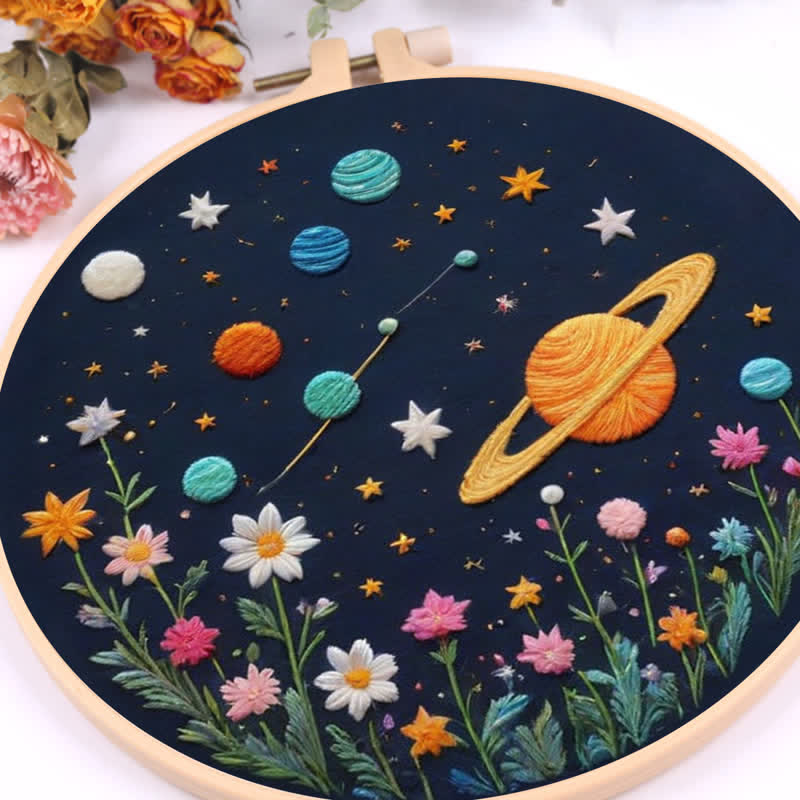Rubbyoo Embroidery Kit - Planets and Stars - image 8