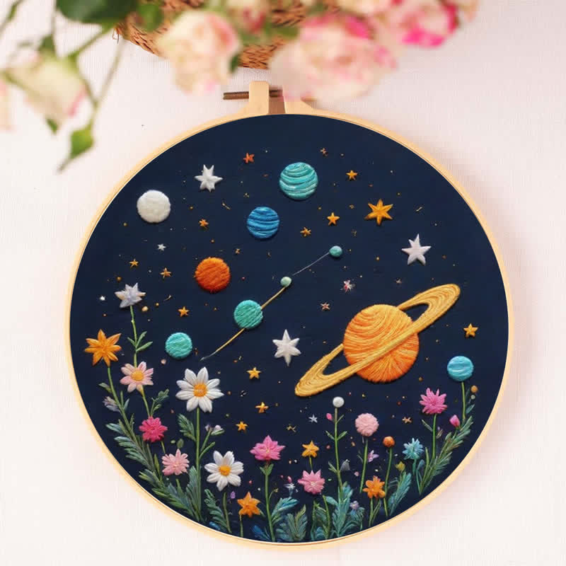 Rubbyoo Embroidery Kit - Planets and Stars - image 7