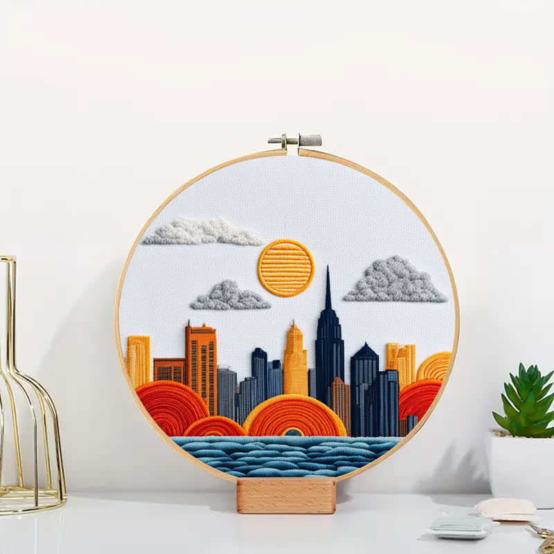 Rubbyoo Embroidery Kit - Urban - image 3