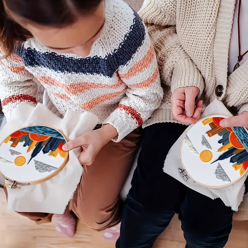 Rubbyoo Embroidery Kit - Urban - image 2