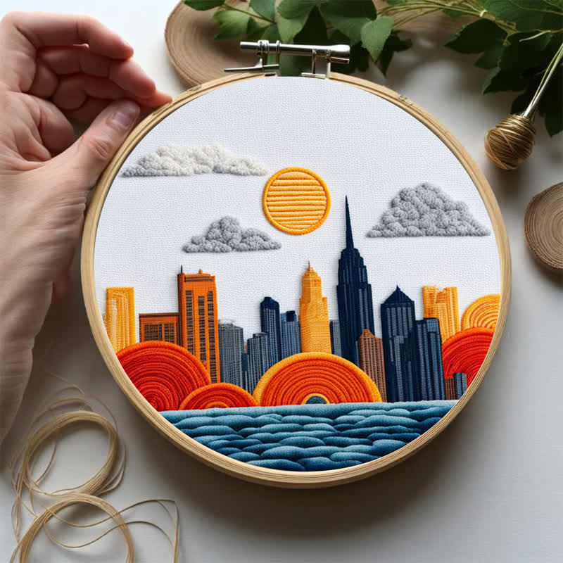 Rubbyoo Embroidery Kit - Urban - image 8