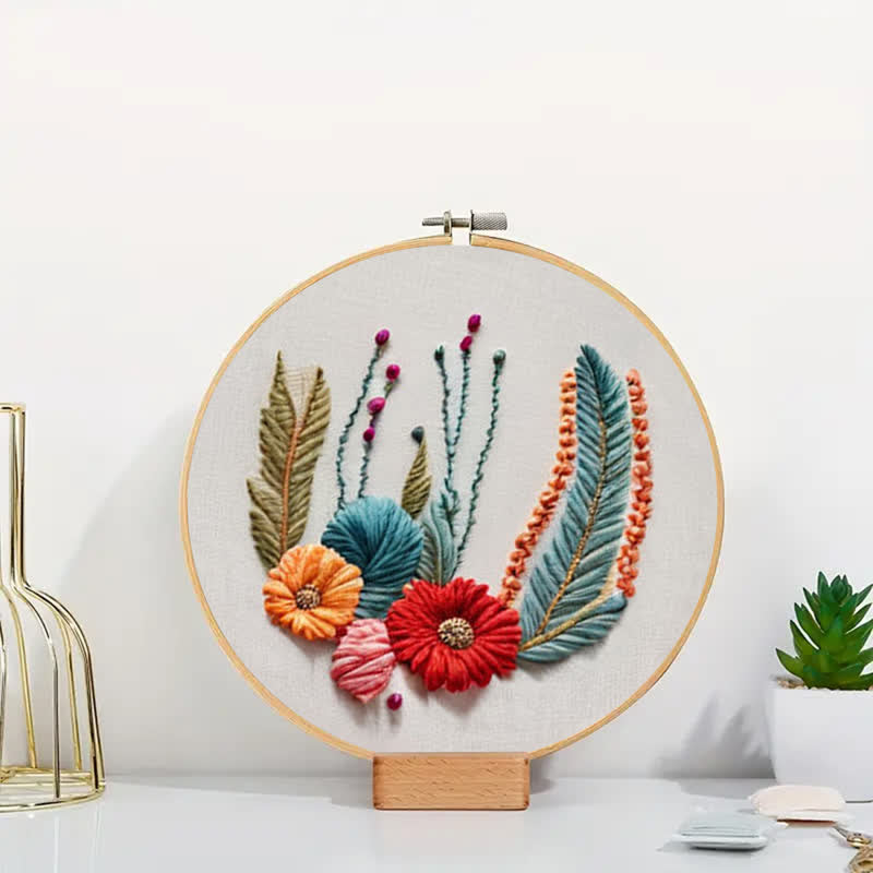 Rubbyoo Embroidery Kit - Wildflower - image 2