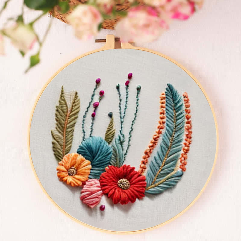 Rubbyoo Embroidery Kit - Wildflower - image 3