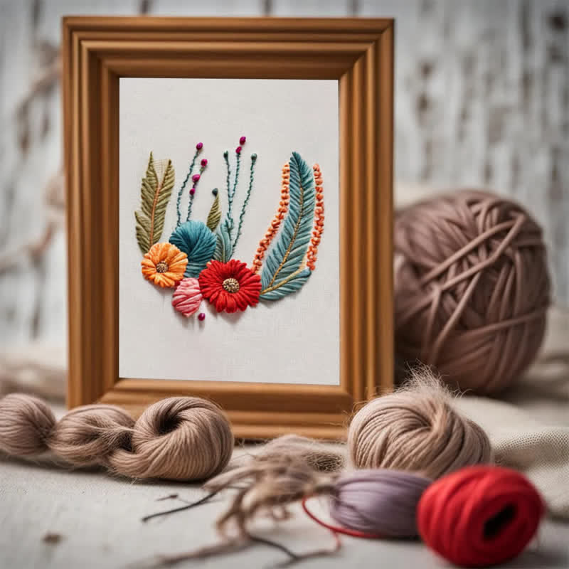 Rubbyoo Embroidery Kit - Wildflower - image 4