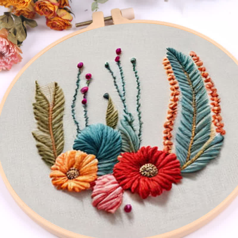 Rubbyoo Embroidery Kit - Wildflower - image 5