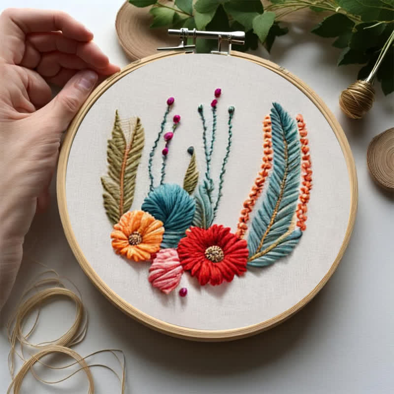 Rubbyoo Embroidery Kit - Wildflower - image 6