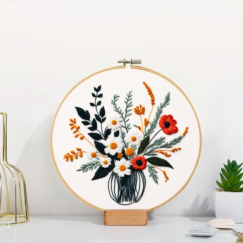 Rubbyoo Embroidery Kit - Plants - image 1