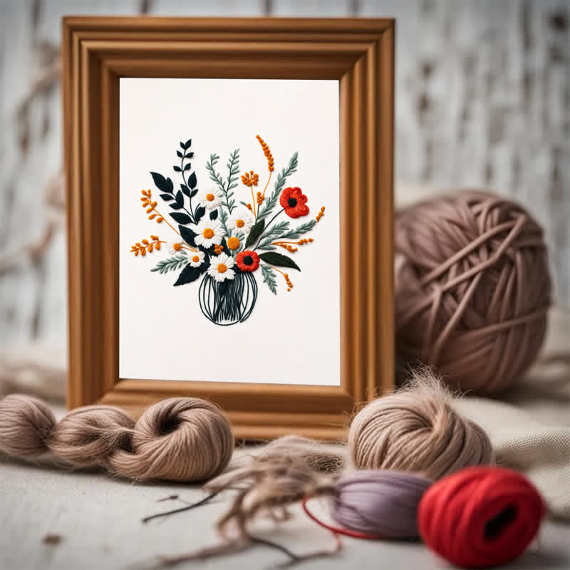 Rubbyoo Embroidery Kit - Plants - image 2